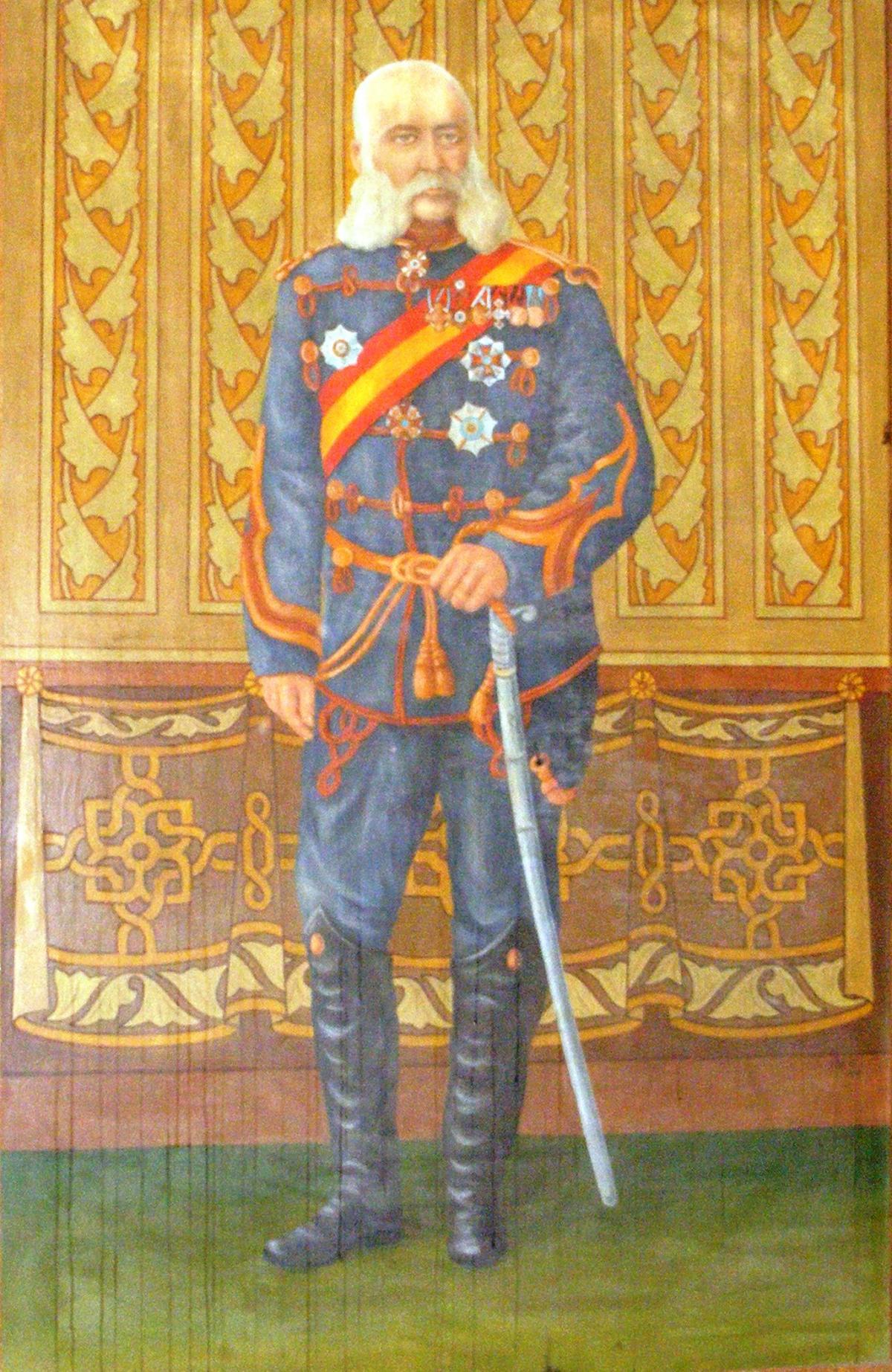Colonelul Gheorghe Ruset Roznovanu - tablou